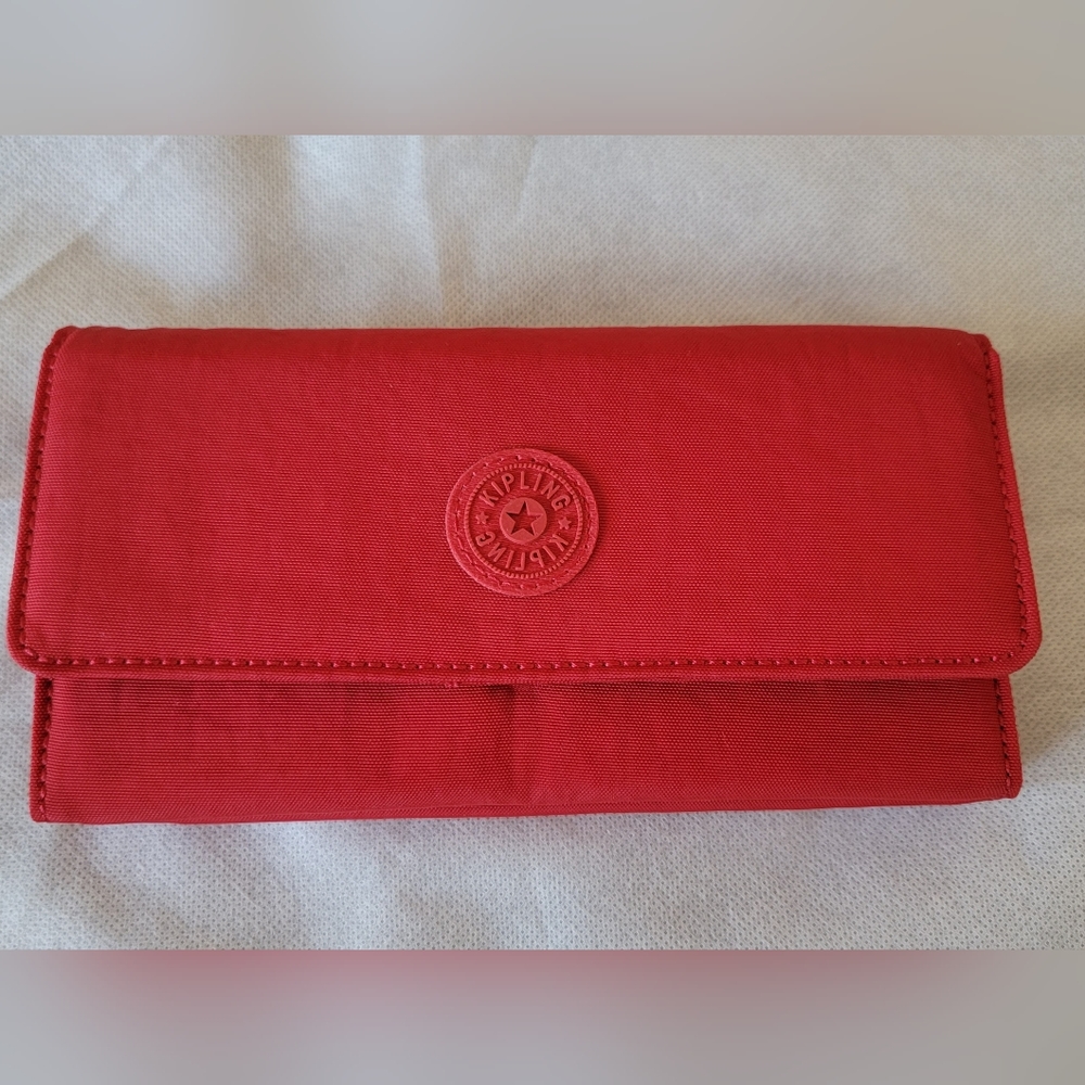 NIB Kipling New Teddi Cherry Wallet